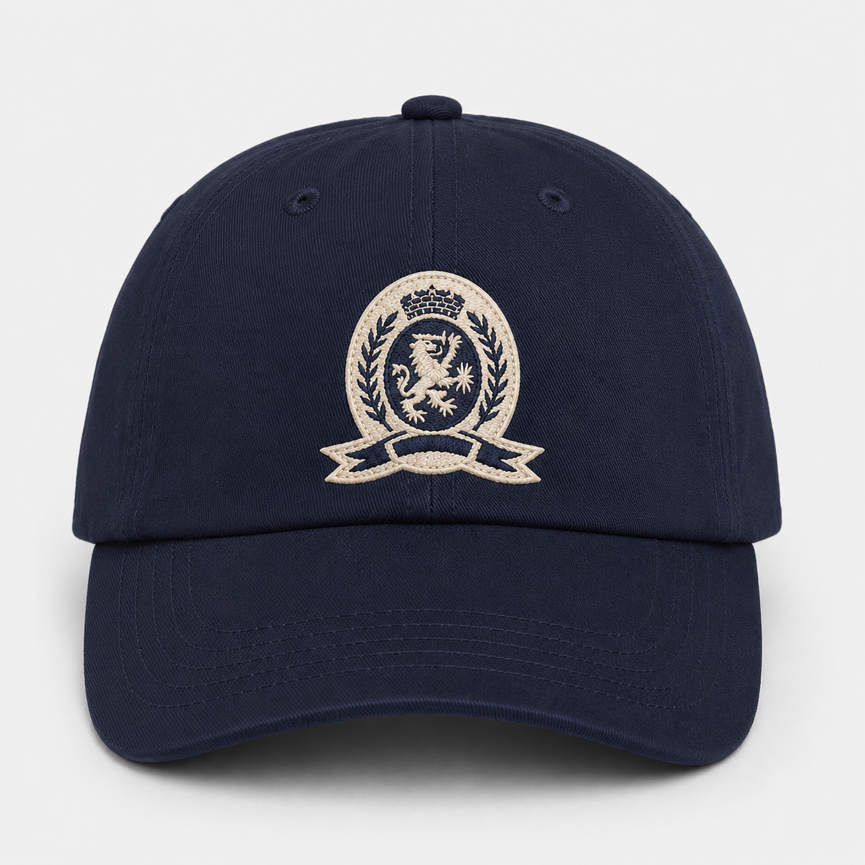 Tommy Hilfiger Laurel Leaf Logo embroidered cotton cap