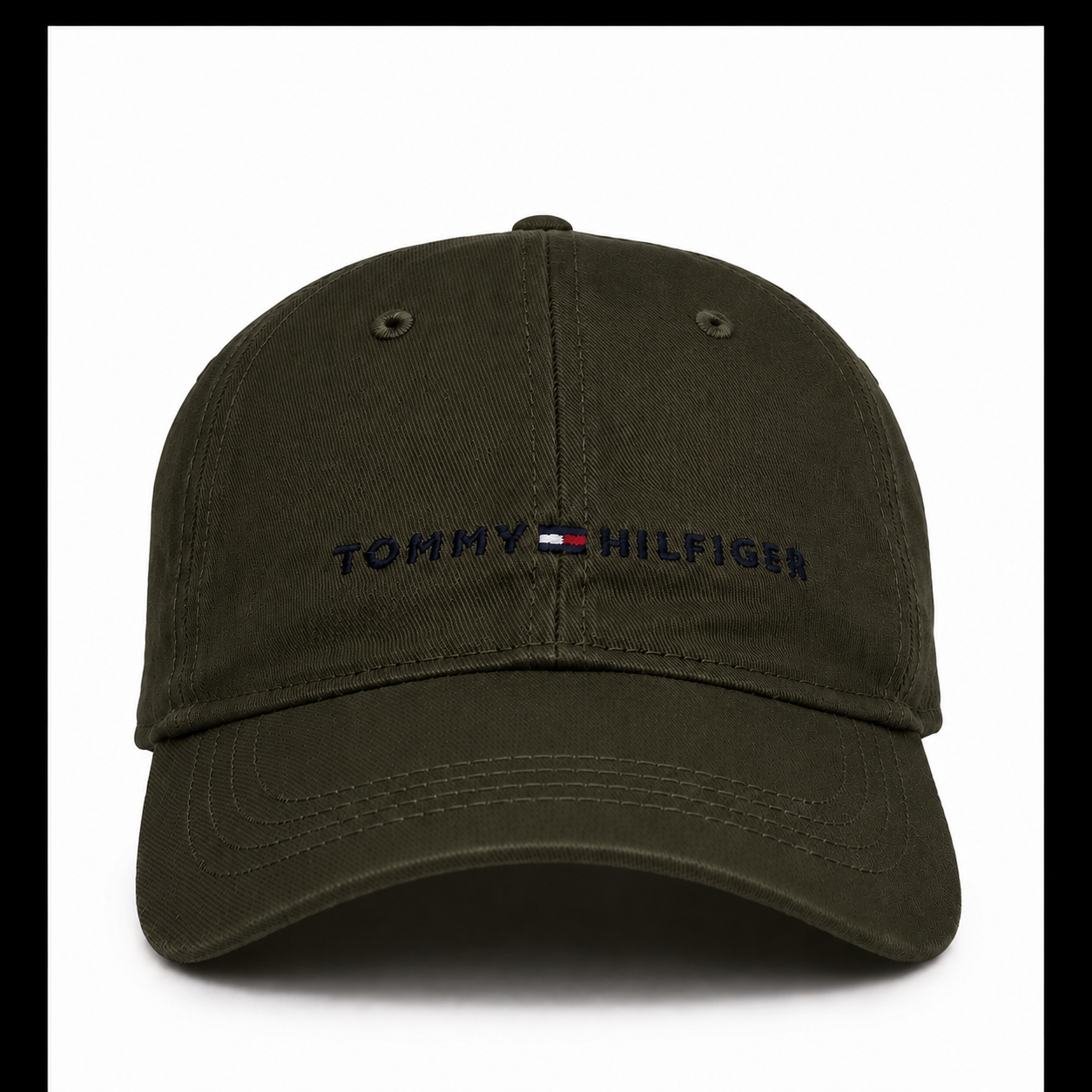 TOMMY HILFIGER Cotton Twill Cap