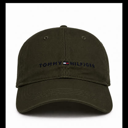 TOMMY HILFIGER Cotton Twill Cap