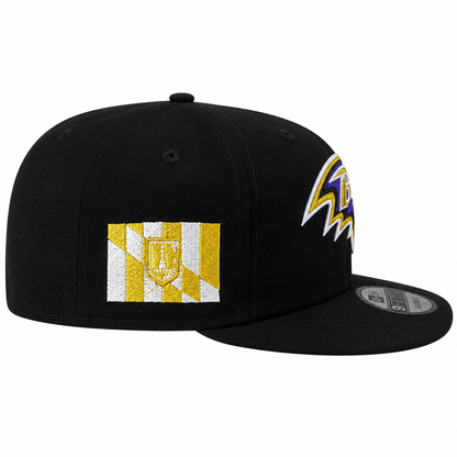 Baltimore Ravens Black 59FIFTY Fitted Hat – New Era Cap