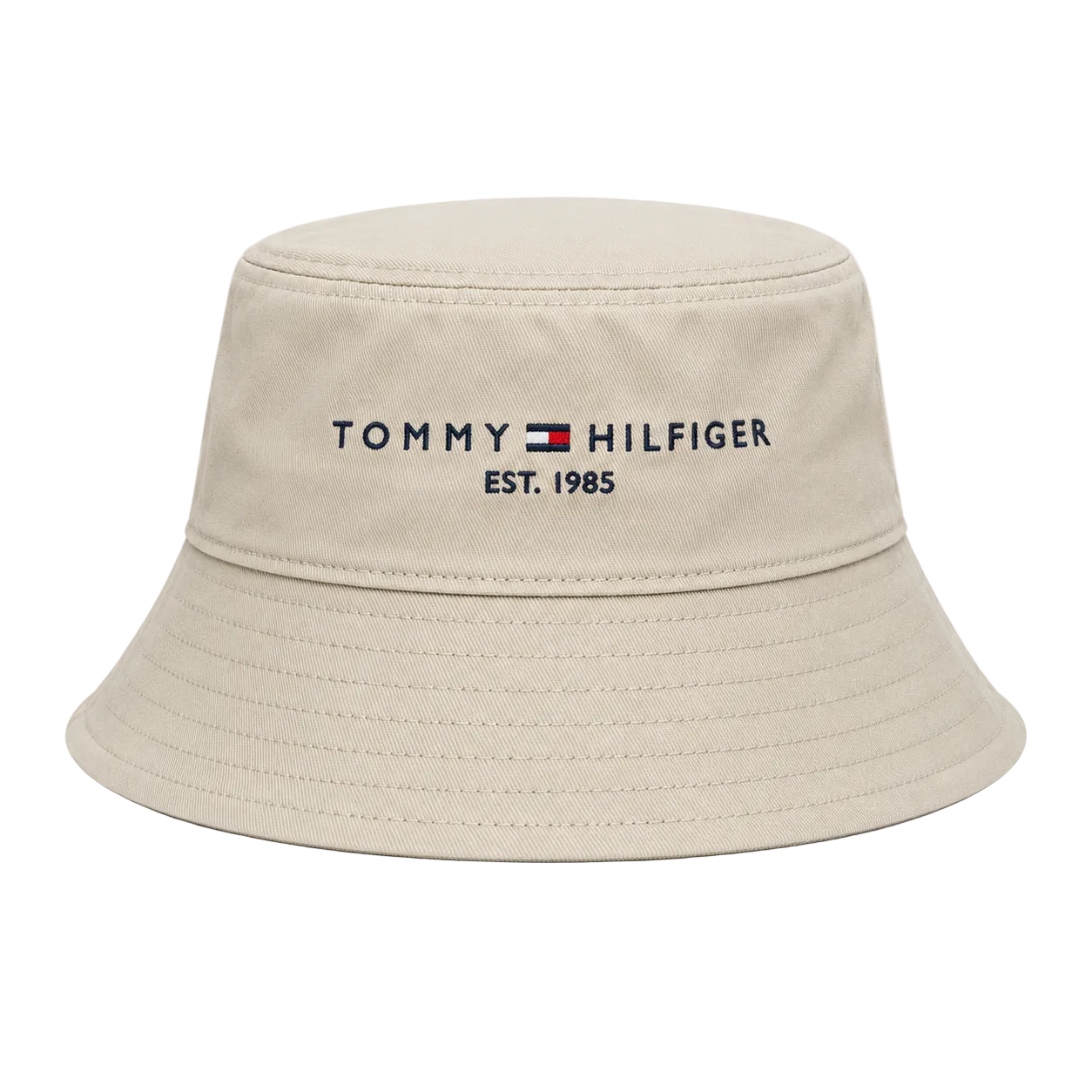 Tommy hilfiger EST.1985 beige bucket hat