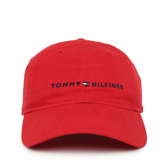 TOMMY HILFIGER Cotton Twill Cap
