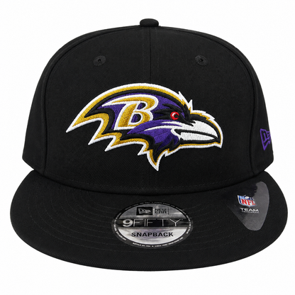 Baltimore Ravens Black 59FIFTY Fitted Hat – New Era Cap
