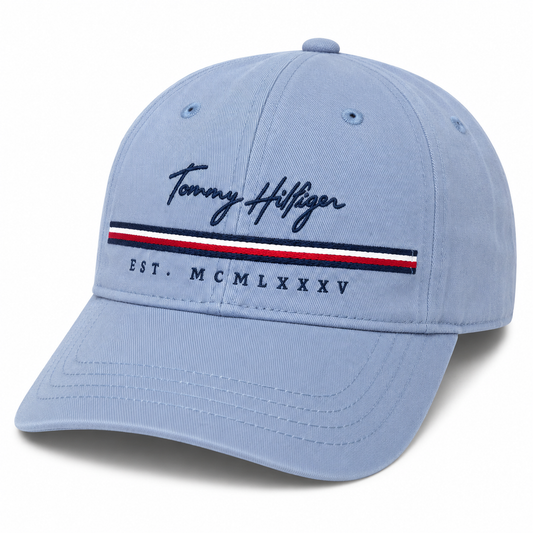 Tommy Vintage Stripe Signature Cap